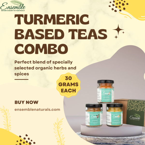 Turmeric Based Teas Combo - 30gms Each - Image 4