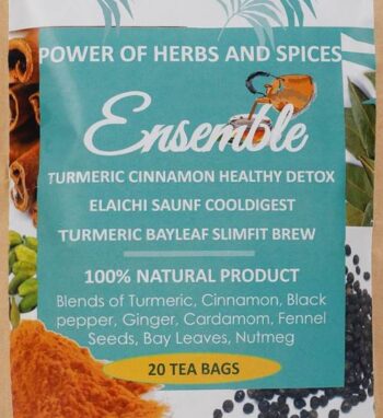 Turmeric Based Tea Pouches Combo – 20 tea bags