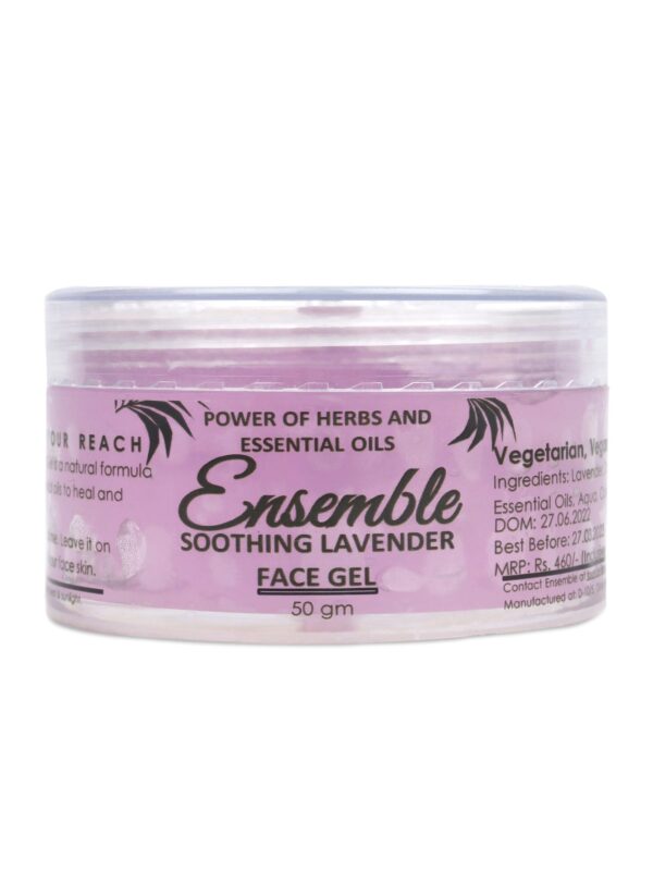 Ensemble Soothing Lavendar Face Gel - 50gms