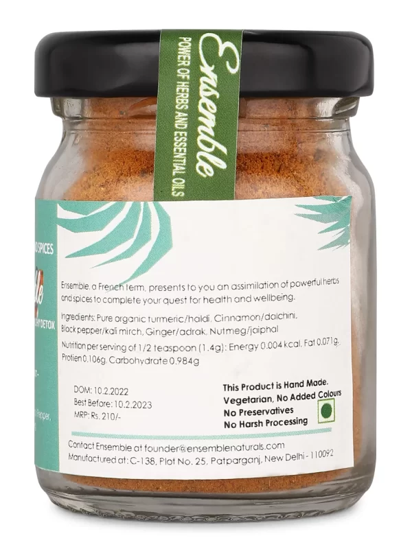 Turmeric Cinnamon Healthy Detox - 30gms - Image 2