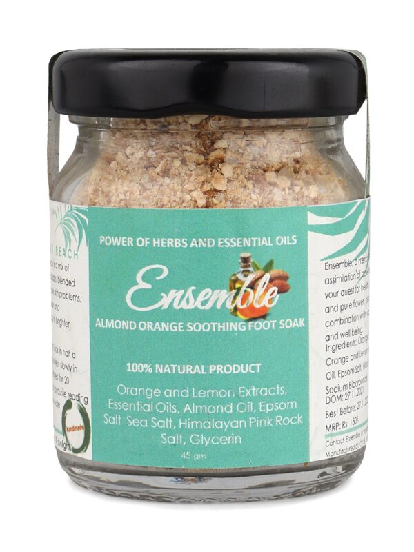 Soothing Almond Orange Foot Soak/Bath Salt - 45gms