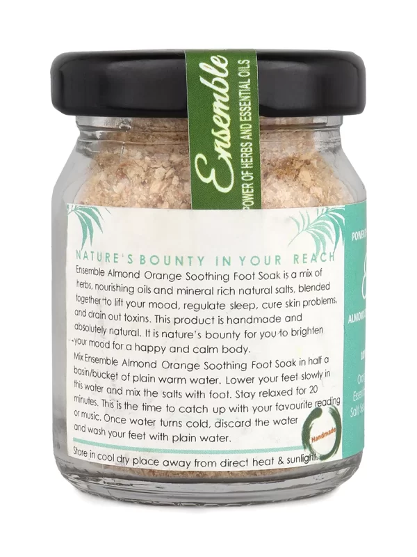 Soothing Almond Orange Foot Soak/Bath Salt - 45gms - Image 3