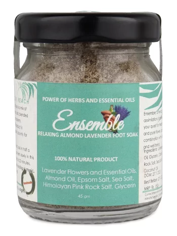 Almond Lavender Relaxing Foot Soak/Bath Salt -45gms