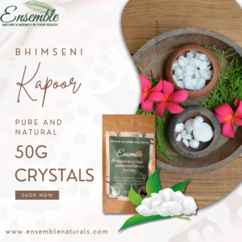 Ensemble Bhimseni Kapoor(Camphor) Pure and Natural