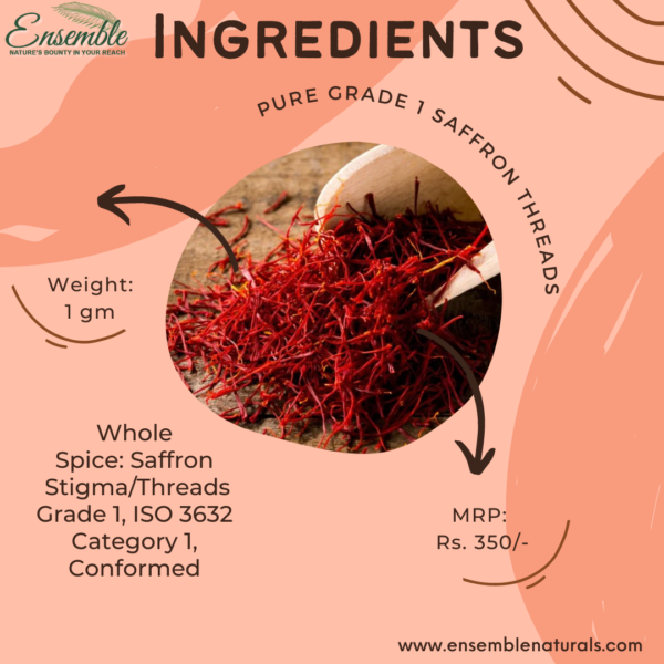 PURE GRADE 1 SAFFRON THREADS, 100% NATURAL PRODUCT - Image 8